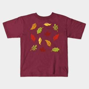 Autumn Leaves Kids T-Shirt